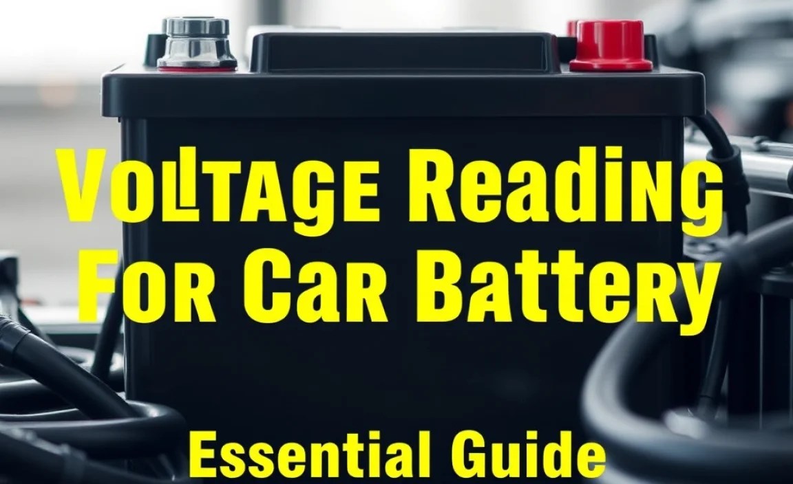 Voltage Reading For Car Battery: Essential Guide