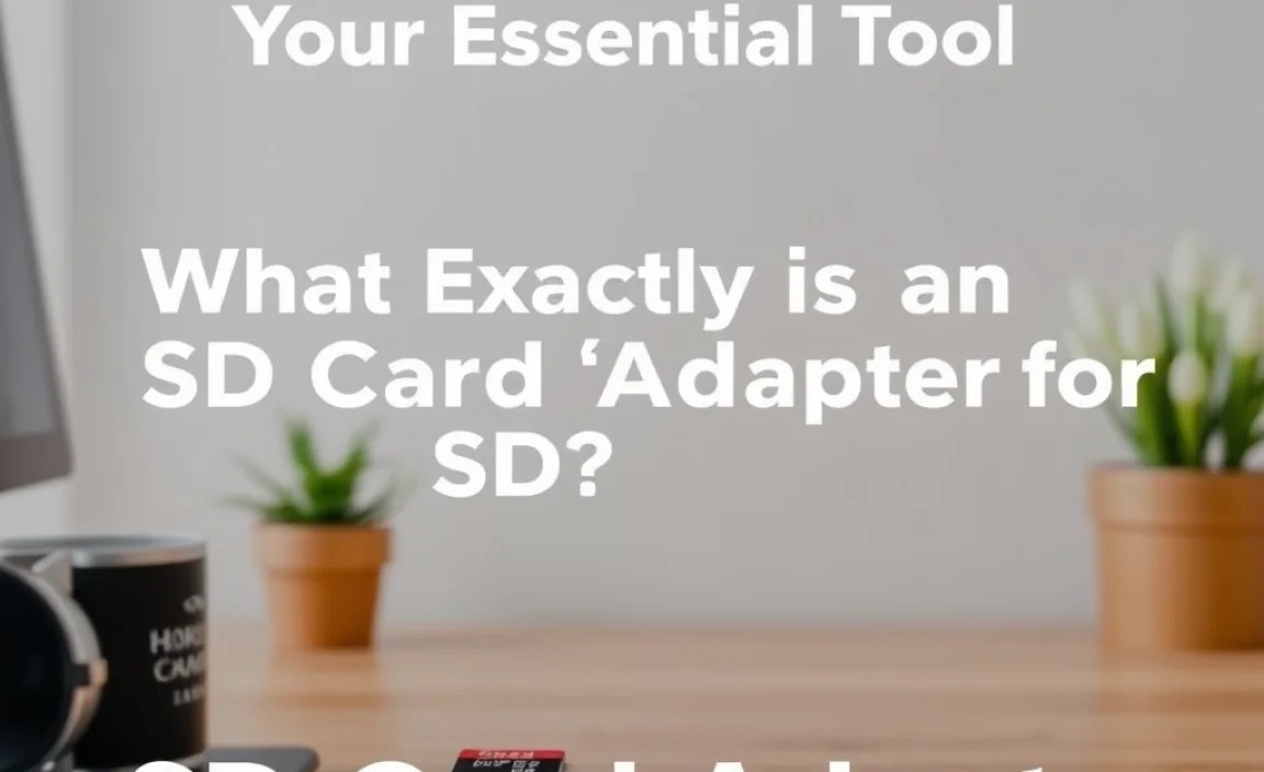 What Exactly is an SD Card Adapter for Micro SD?