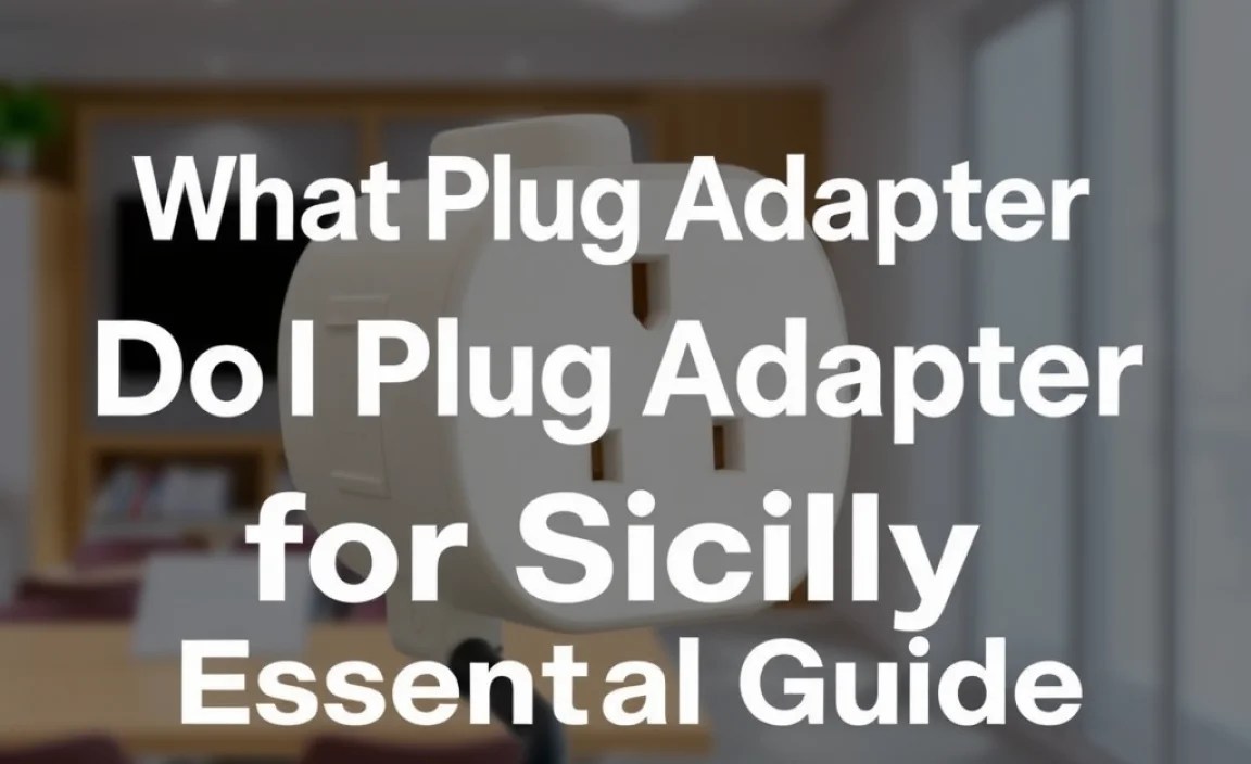 What Plug Adapter Do I Need for Sicily: Essential Guide