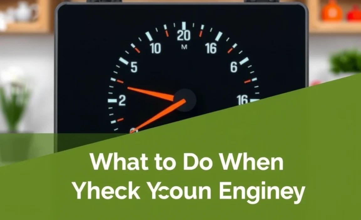 What to Do When Your Check Engine Light Illuminates