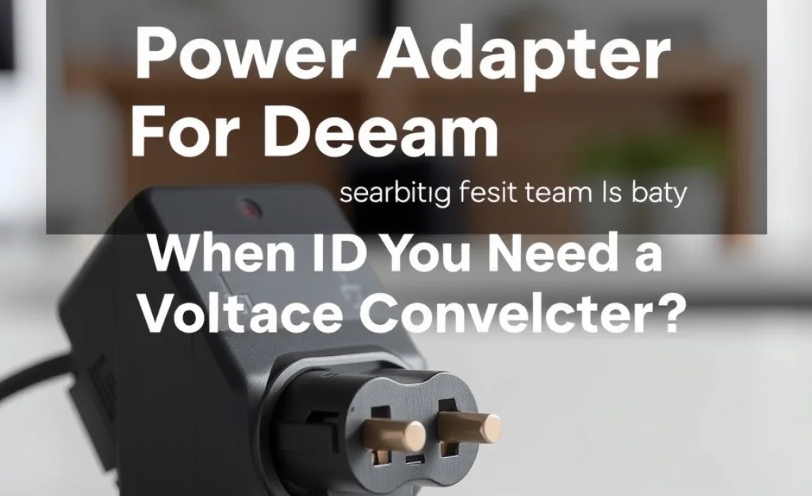 When Do You Need a Voltage Converter?