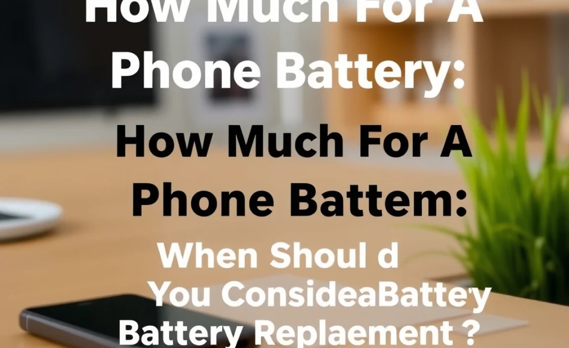 When Should You Consider a Battery Replacement?