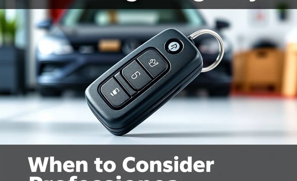 When to Consider Professional Help or Replacement