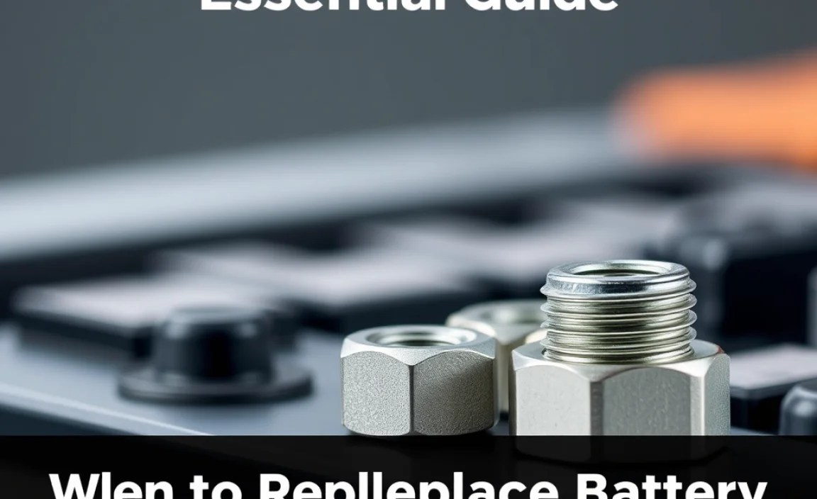 When to Replace Battery Terminal Nuts