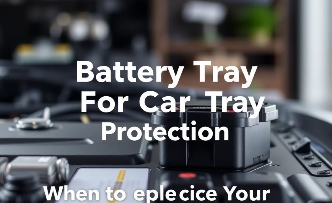 When to Replace Your Battery Tray