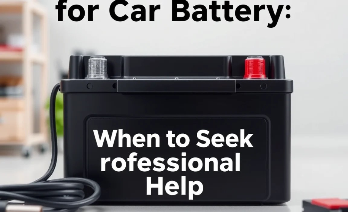 When to Seek Professional Help