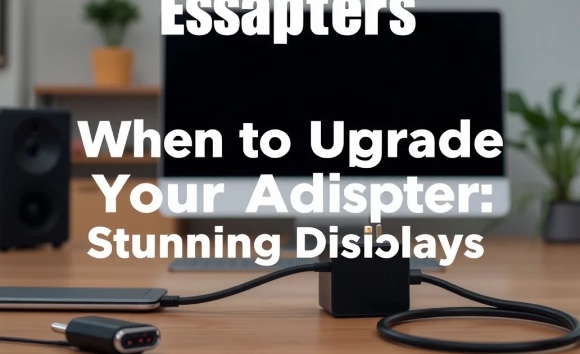 When to Upgrade Your Adapter