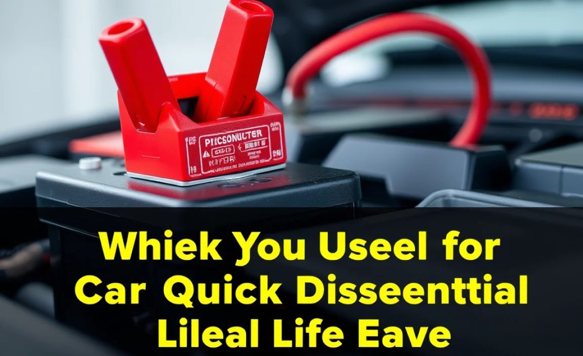 When to Use Your Quick Disconnect