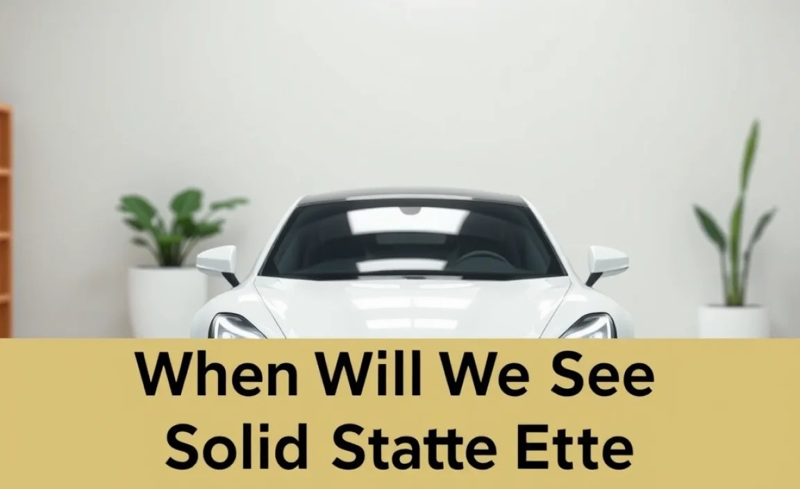When Will We See Solid State EVs on the Road?