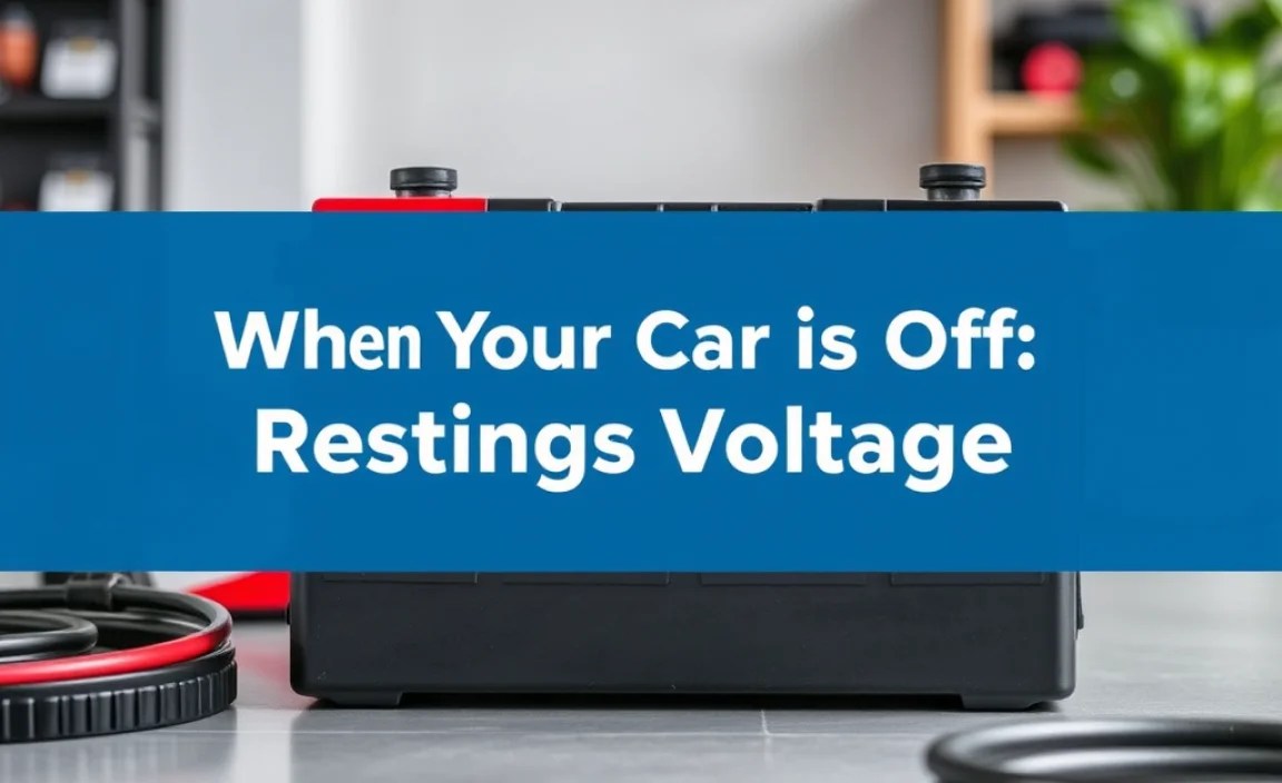 When Your Car is Off: Resting Voltage Explained