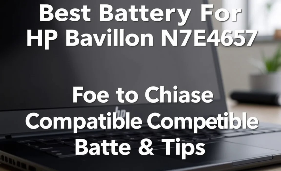 Where to Purchase Compatible Batteries