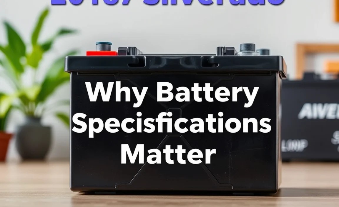 Why Battery Specifications Matter