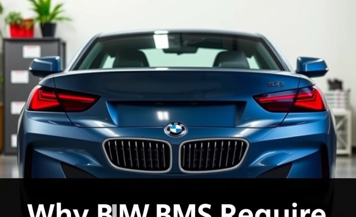 Why BMWs Require AGM Batteries