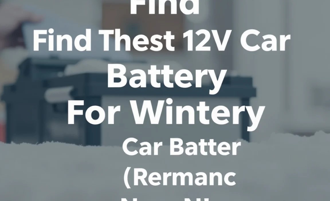 Why Winter Affects Car Battery Performance