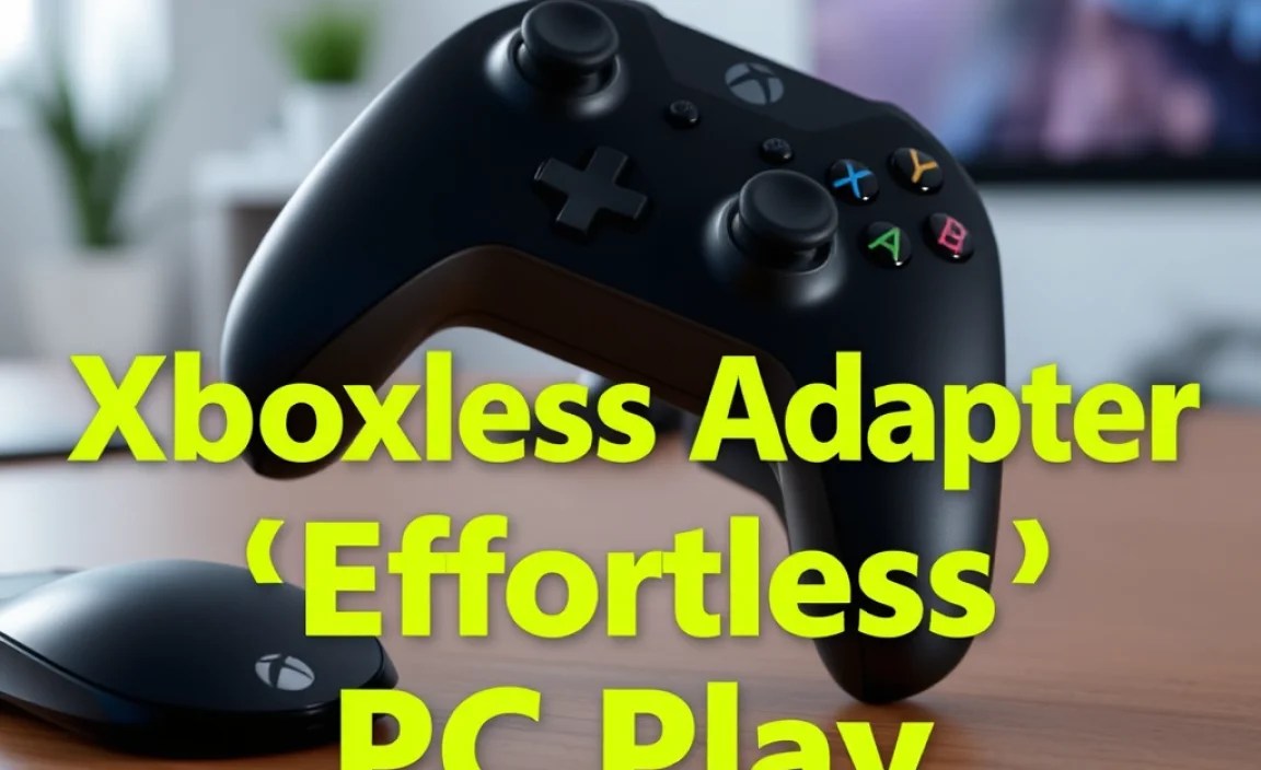 Xbox Wireless Adapter: **Effortless** PC Play