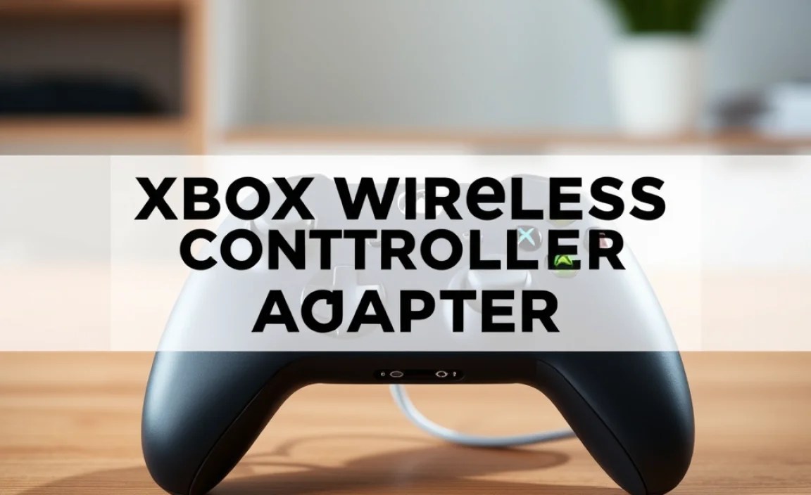 Xbox Wireless Controller: Stunning Adapter