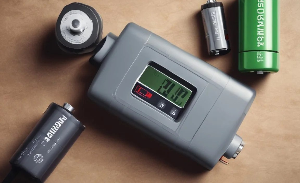 Batteries for Weight Scale