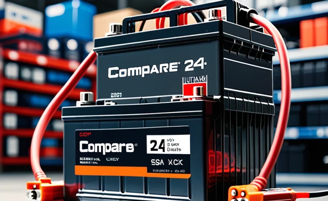 Comparing Battery Specs: An Example Table