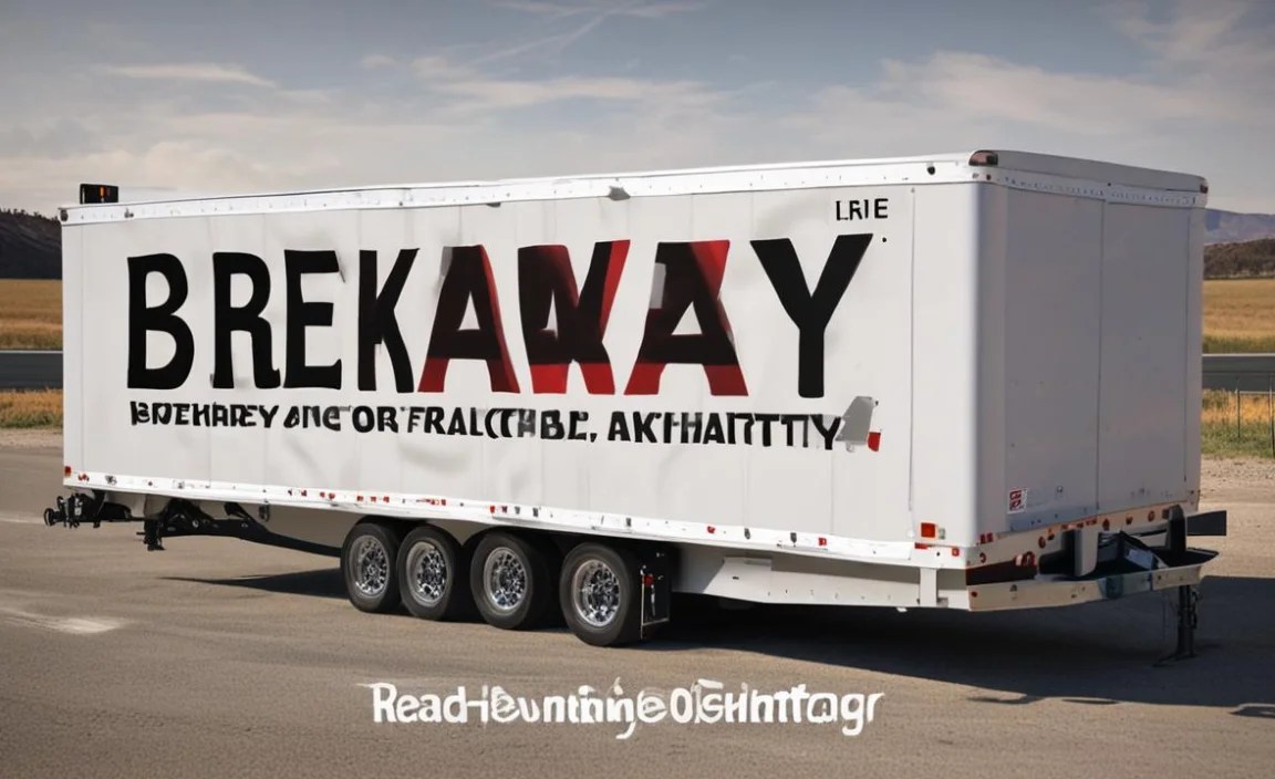Breakaway Battery For Trailer: Reliable Safety Solution