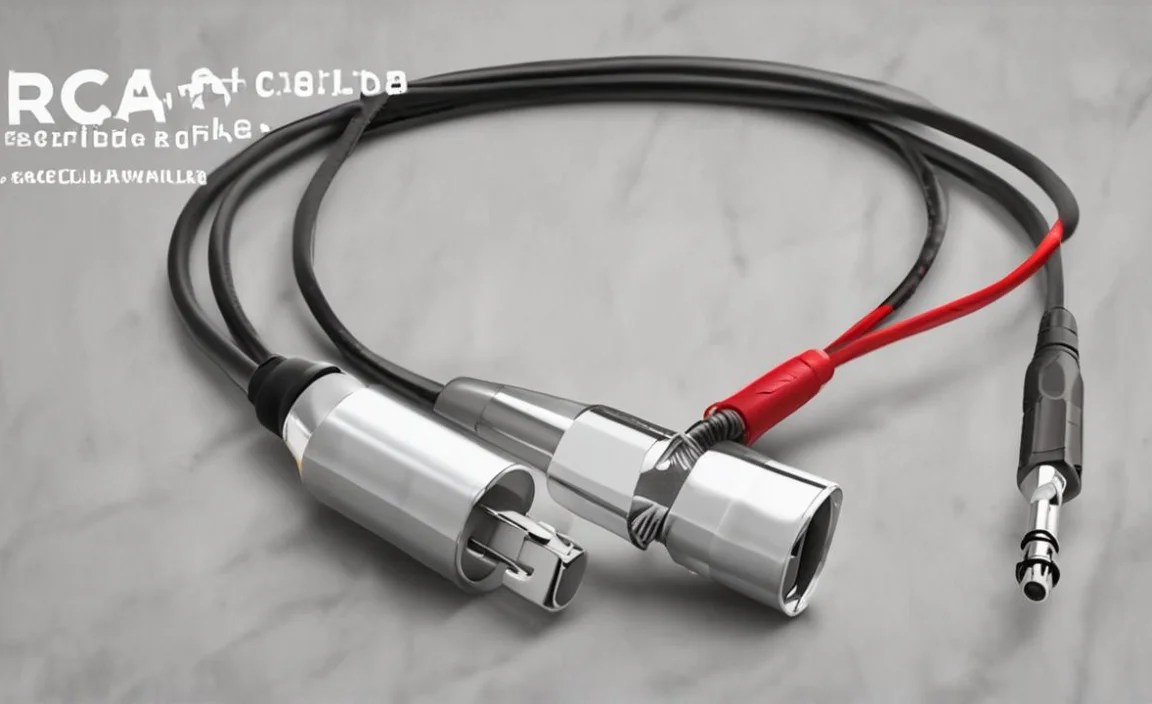 RCA Cable Adapter for Headphones: Essential Guide