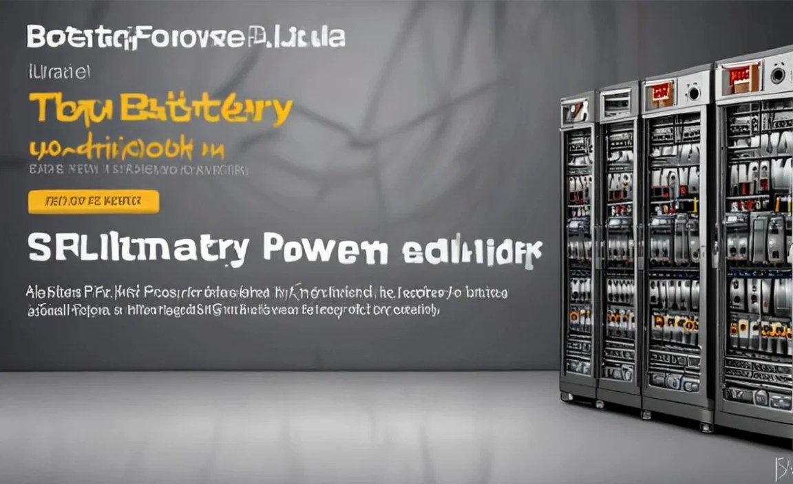 Top Battery For Generator: Ultimate Power Solution