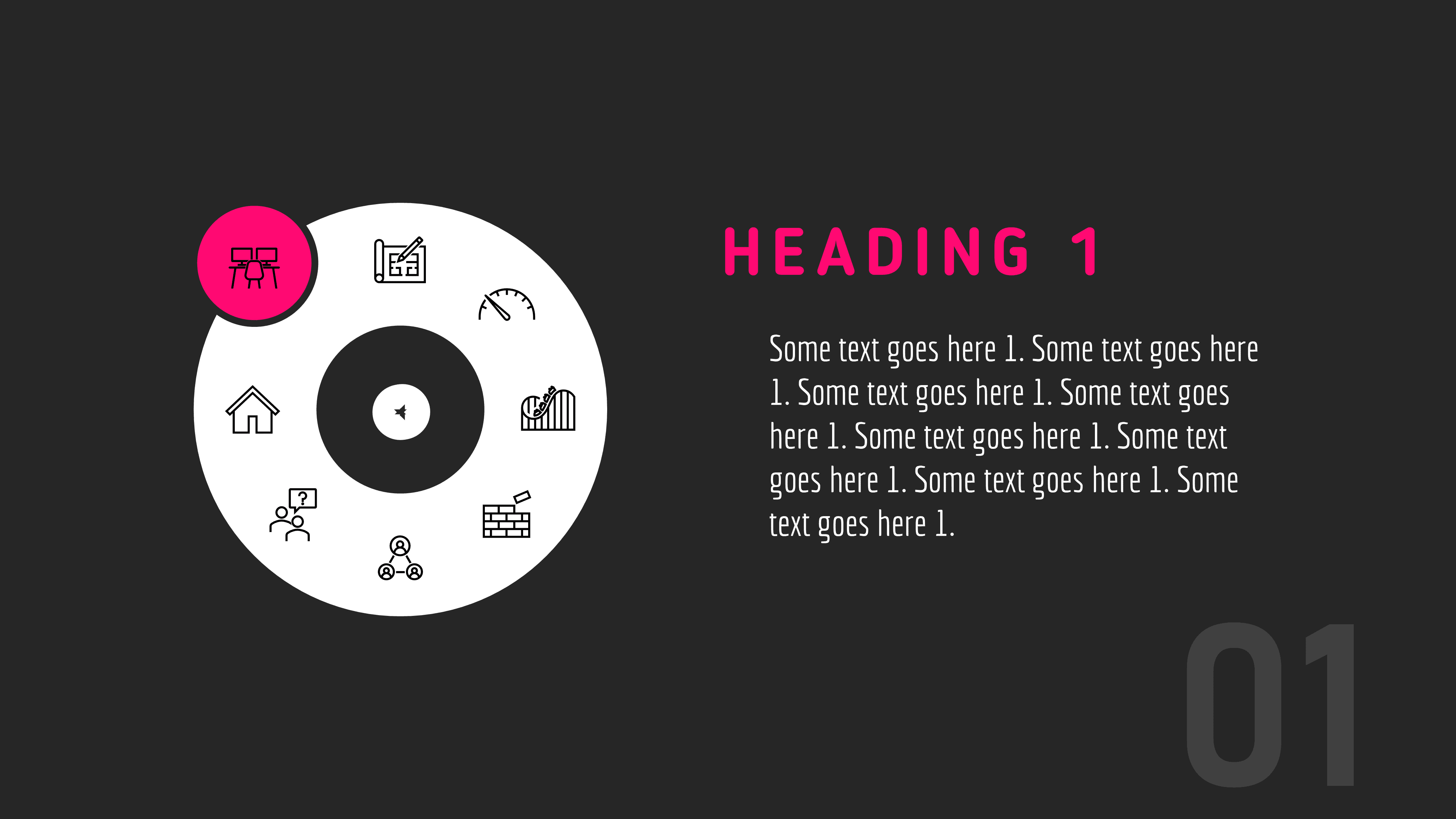 127.PowerPoint Animated Circular Menu Template PowerUP with POWERPOINT