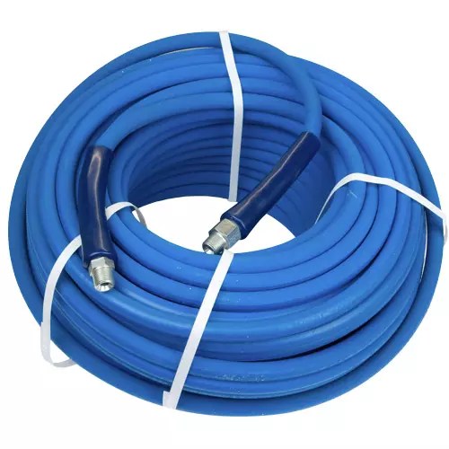 DELUX Double Braid Pressure Washer Hose75 FootBlue