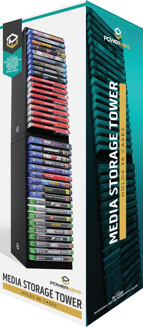Storage Tower Powerwave Gaming Accessories