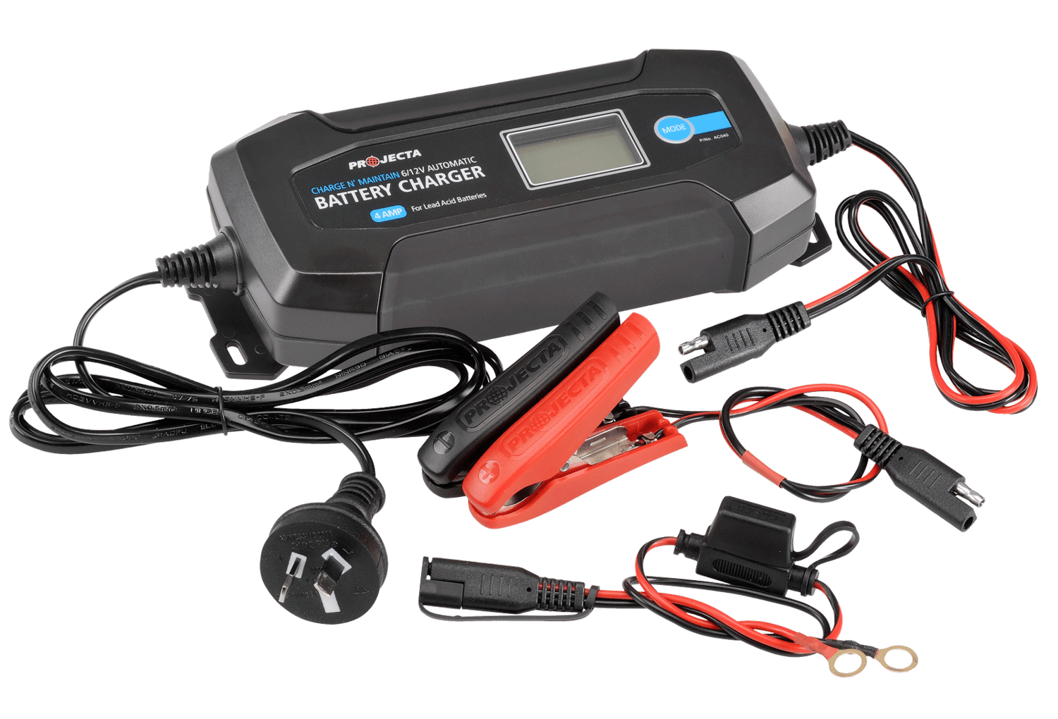 Buy Projecta 6/12V Automatic 4 AMP 8 Stage Battery Charger Powerworld
