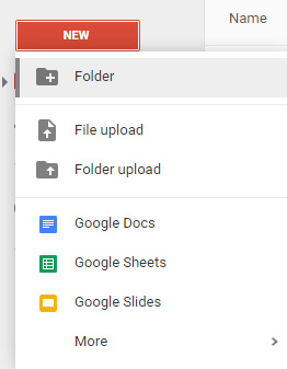 google-drive-create-new-folder