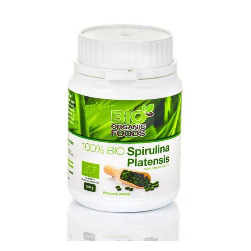 Bio Spirulina Platensis 100 300g Bio Organic Foods
