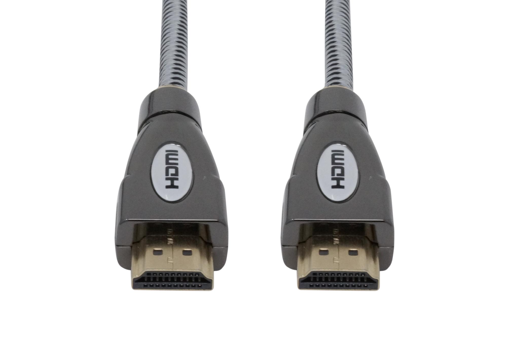 6 ft. HDMI to HDMI Braided 4K Zinc Alloys Cable