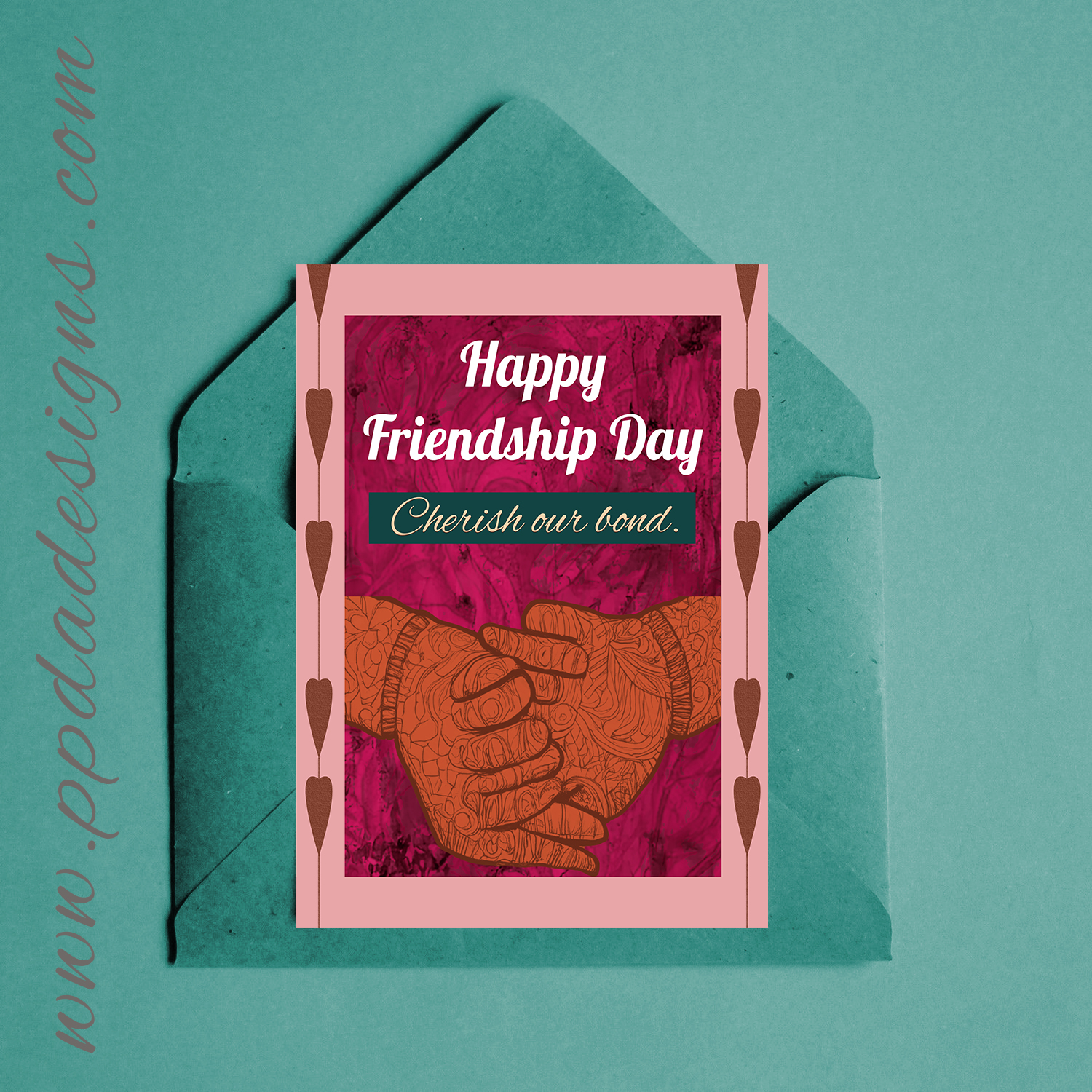 Friendship Day Greeting Card Buy Online at PPDA Designs