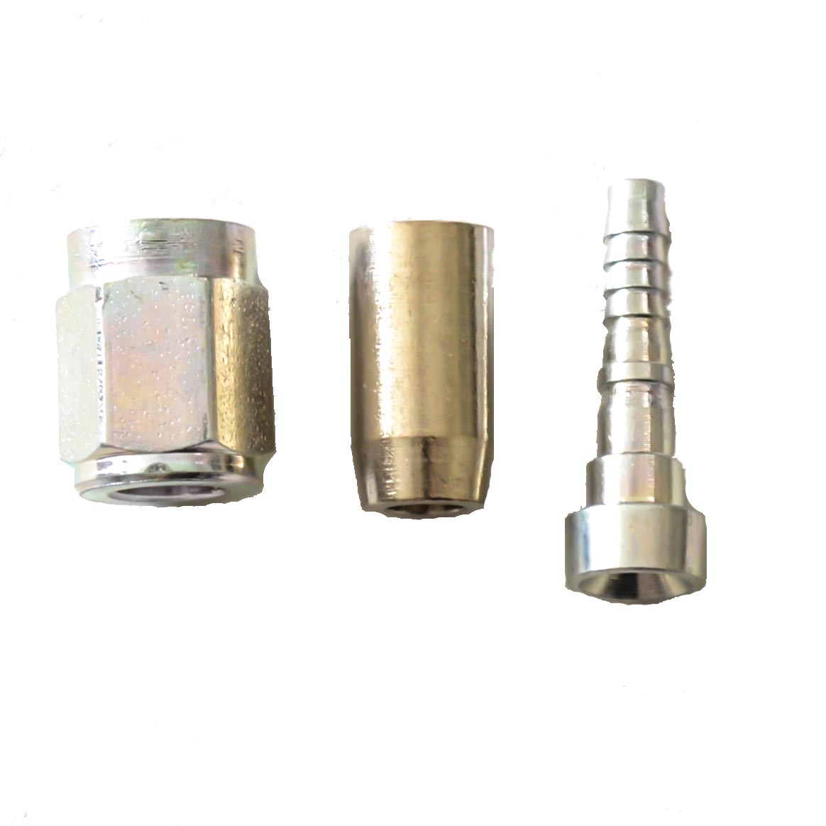 Crimp PTFE Hose End Straight 03 Performance Products Distributors