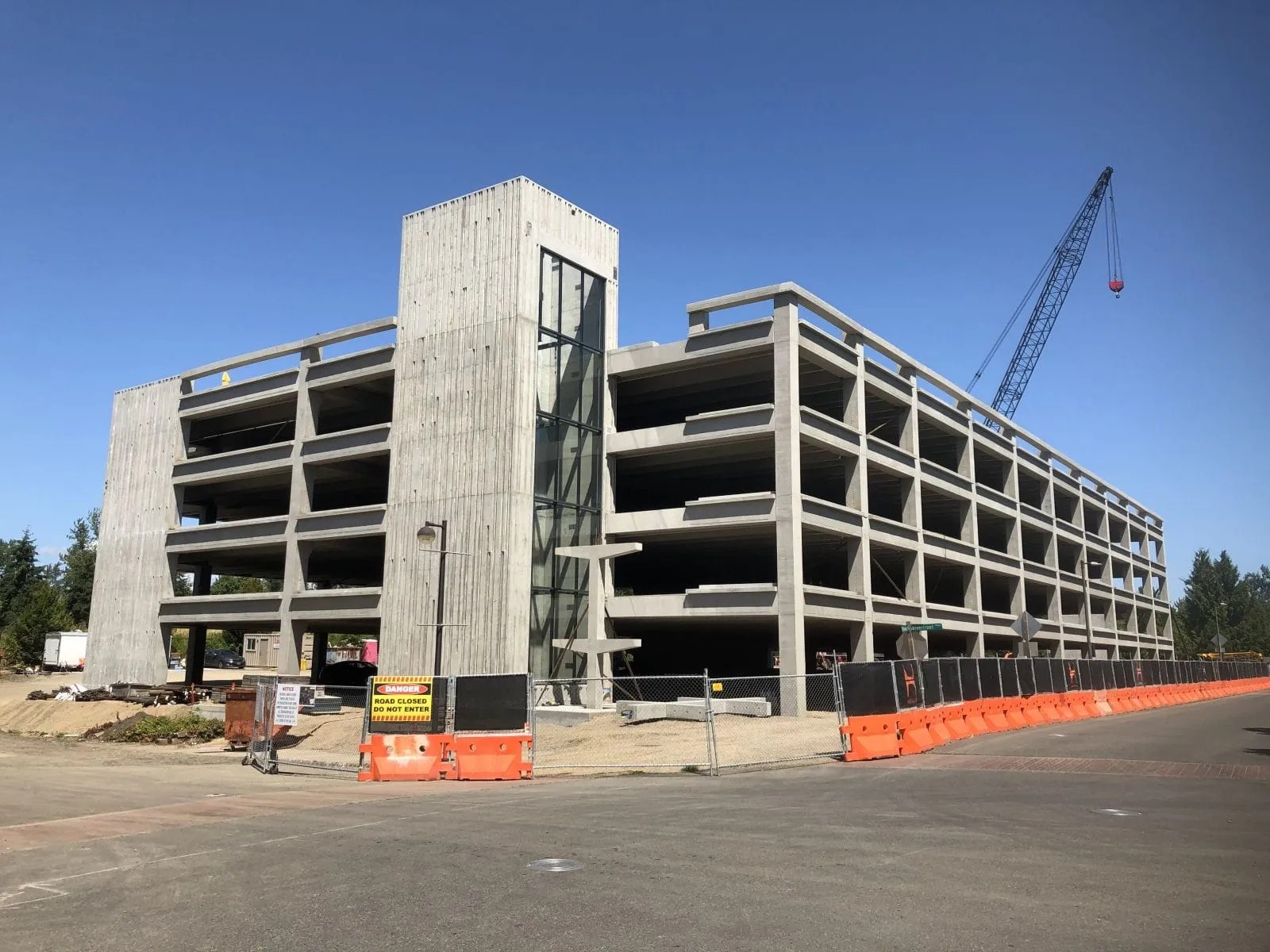 University of Oregon Millrace Drive Parking Garage Eugene, OR