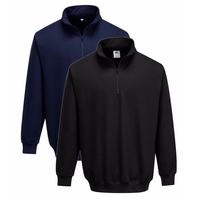 Sorrento Zip Neck Sweatshirt
