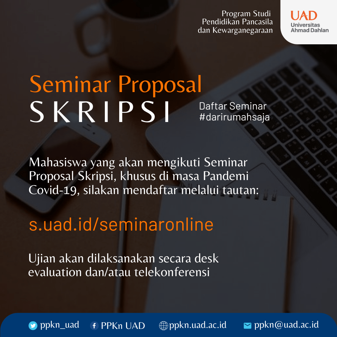 Judul Skripsi Ppkn Tahun 2020 | Program Studi Ppkn Uad