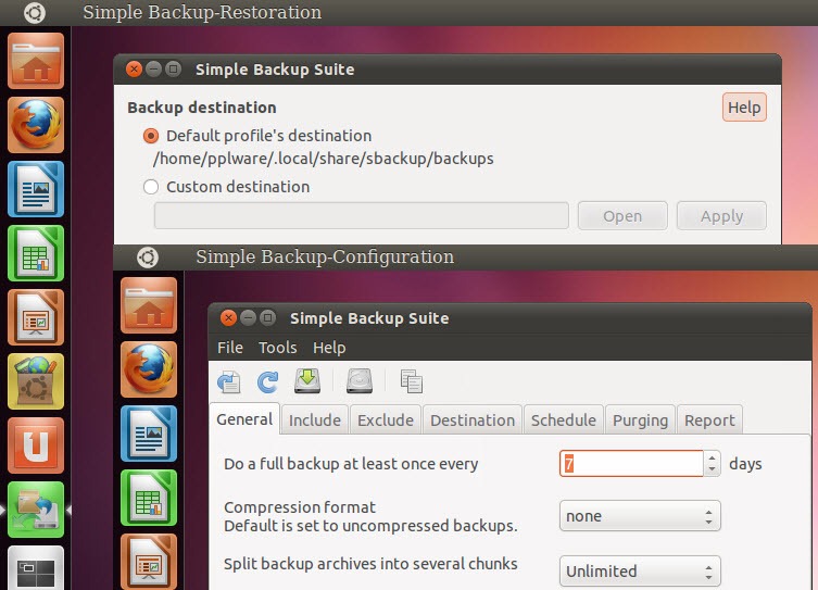 Simple Backup Suite Faça backups no Ubuntu