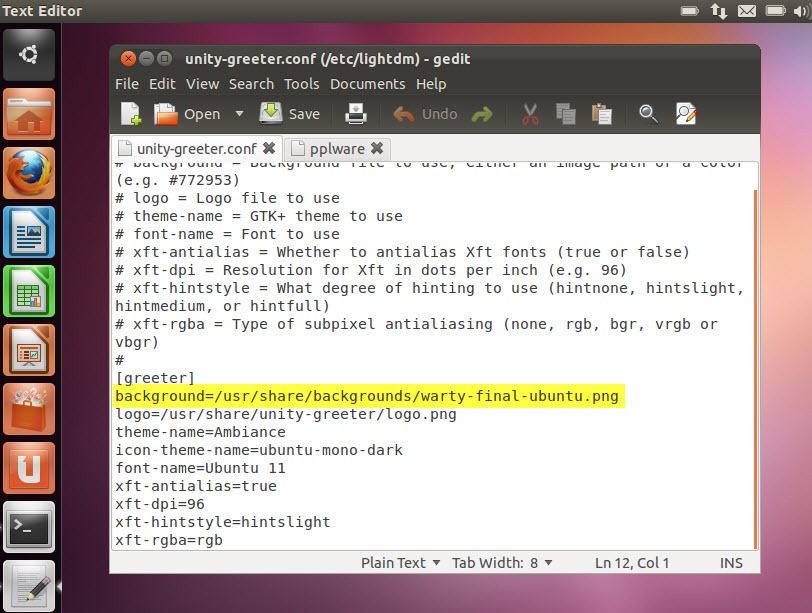 Dica Como mudar o background do LightDM