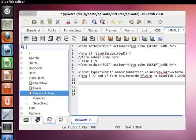 Bluefish 2.2 Um editor para programadores e Webdesigners Pplware