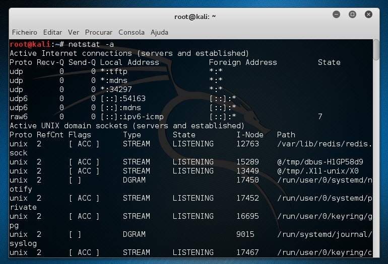 Netstat Sabe com quem a sua máquina está a falar? Pplware