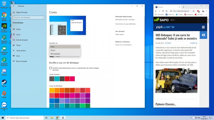 Windows 10 Saiba já como ativar o novo "tema claro"
