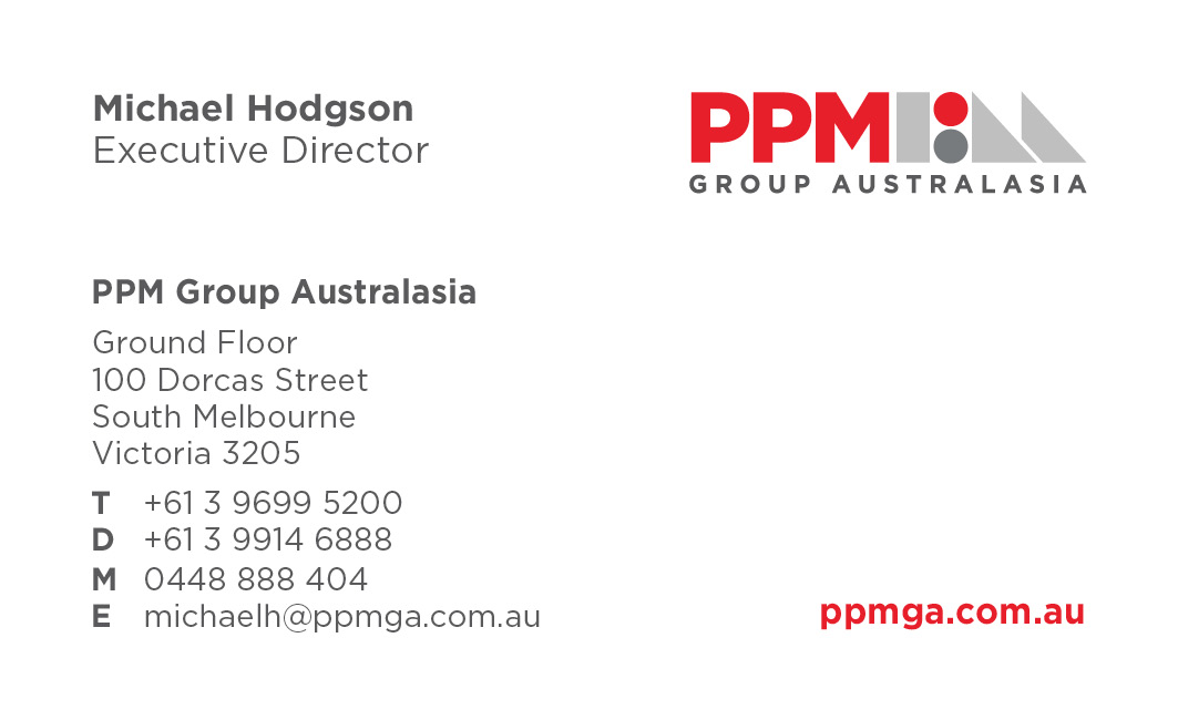 Michael Hodgson PPM Group Australasia