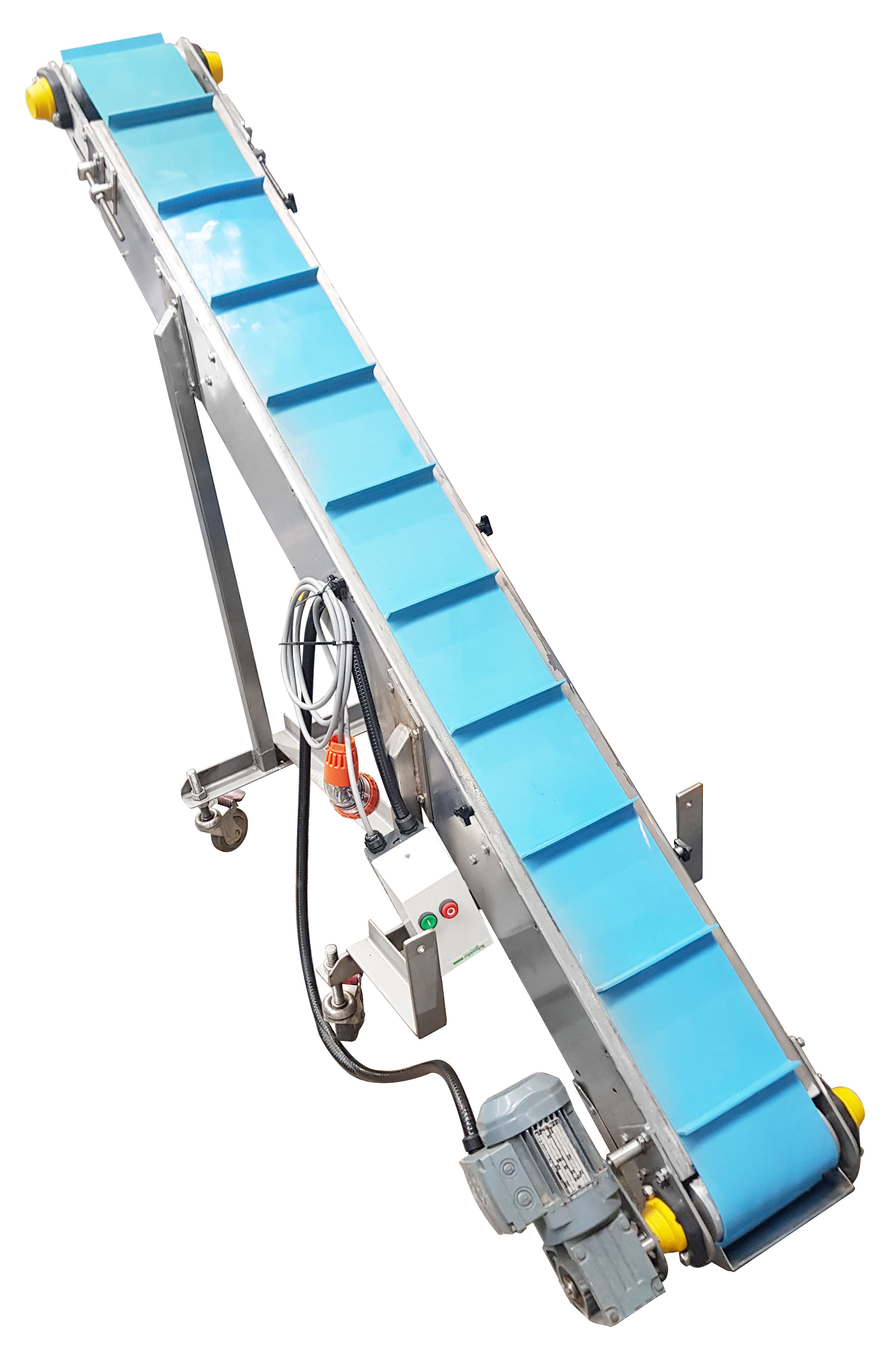 Australian Made Incline Cleat Belt Conveyor (Mobile) IBC200X2380