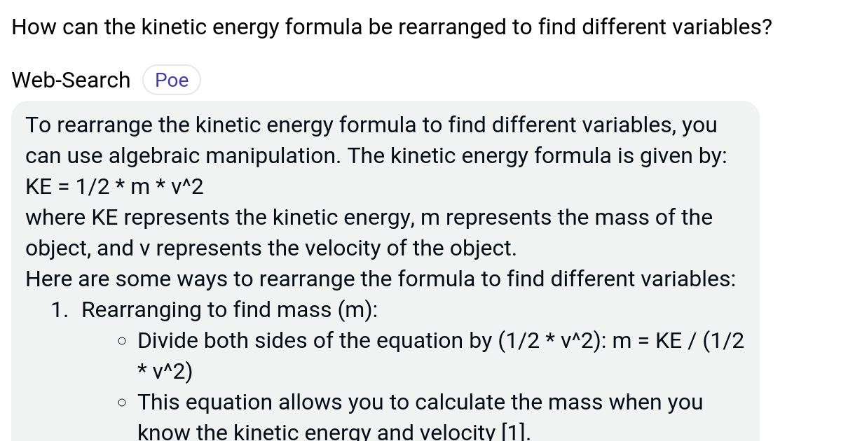 How can the energy formula be rearranged to find different