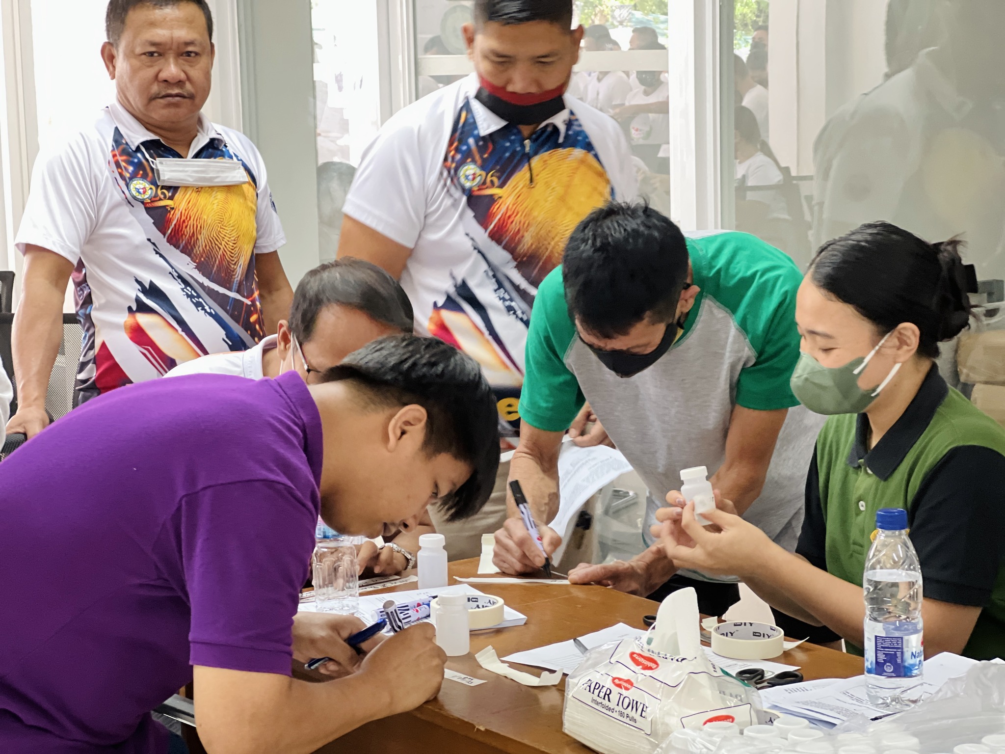 NFSTI conducted mandatory drug testing for all the personnel and cadets