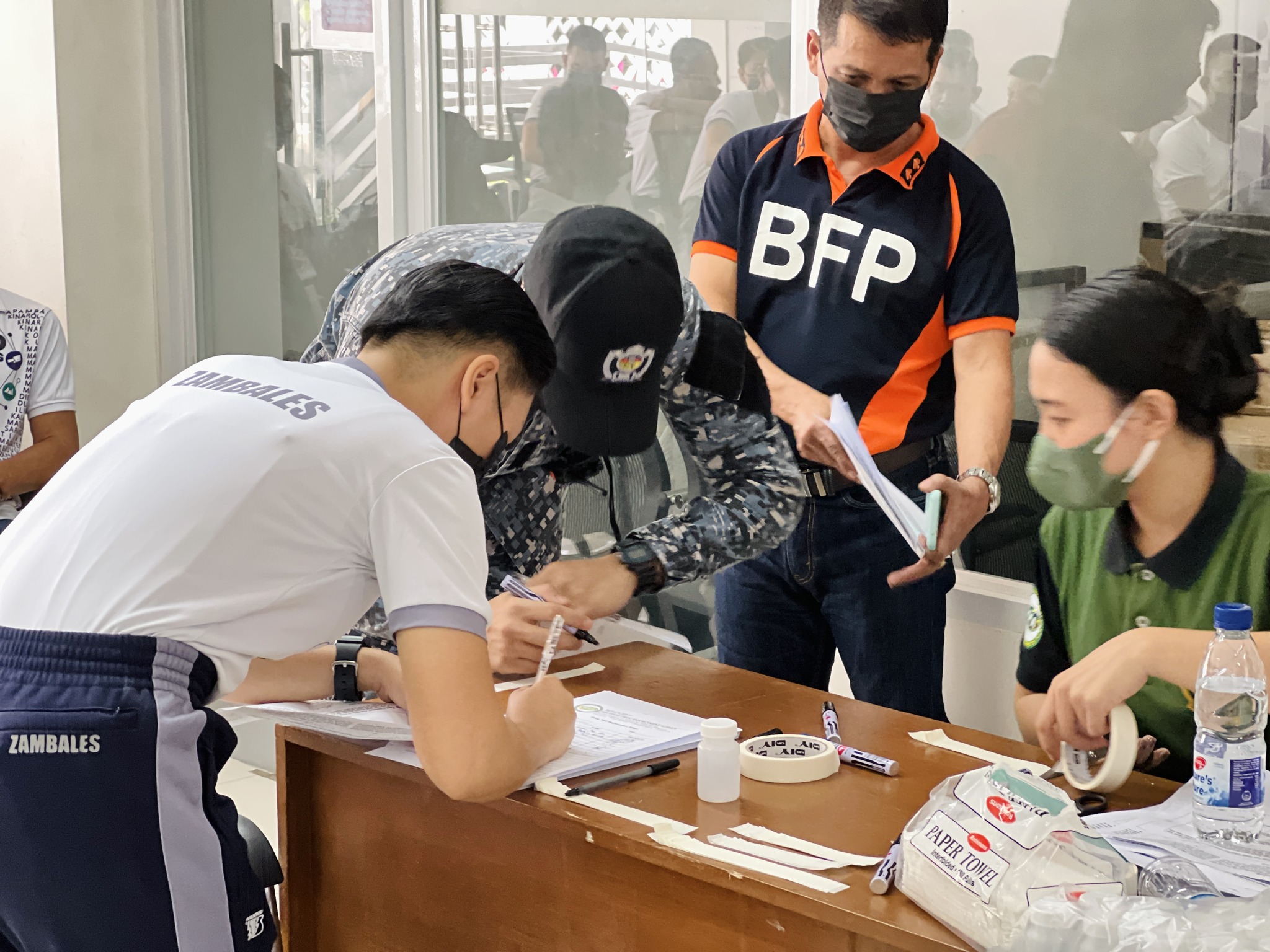 NFSTI conducted mandatory drug testing for all the personnel and cadets