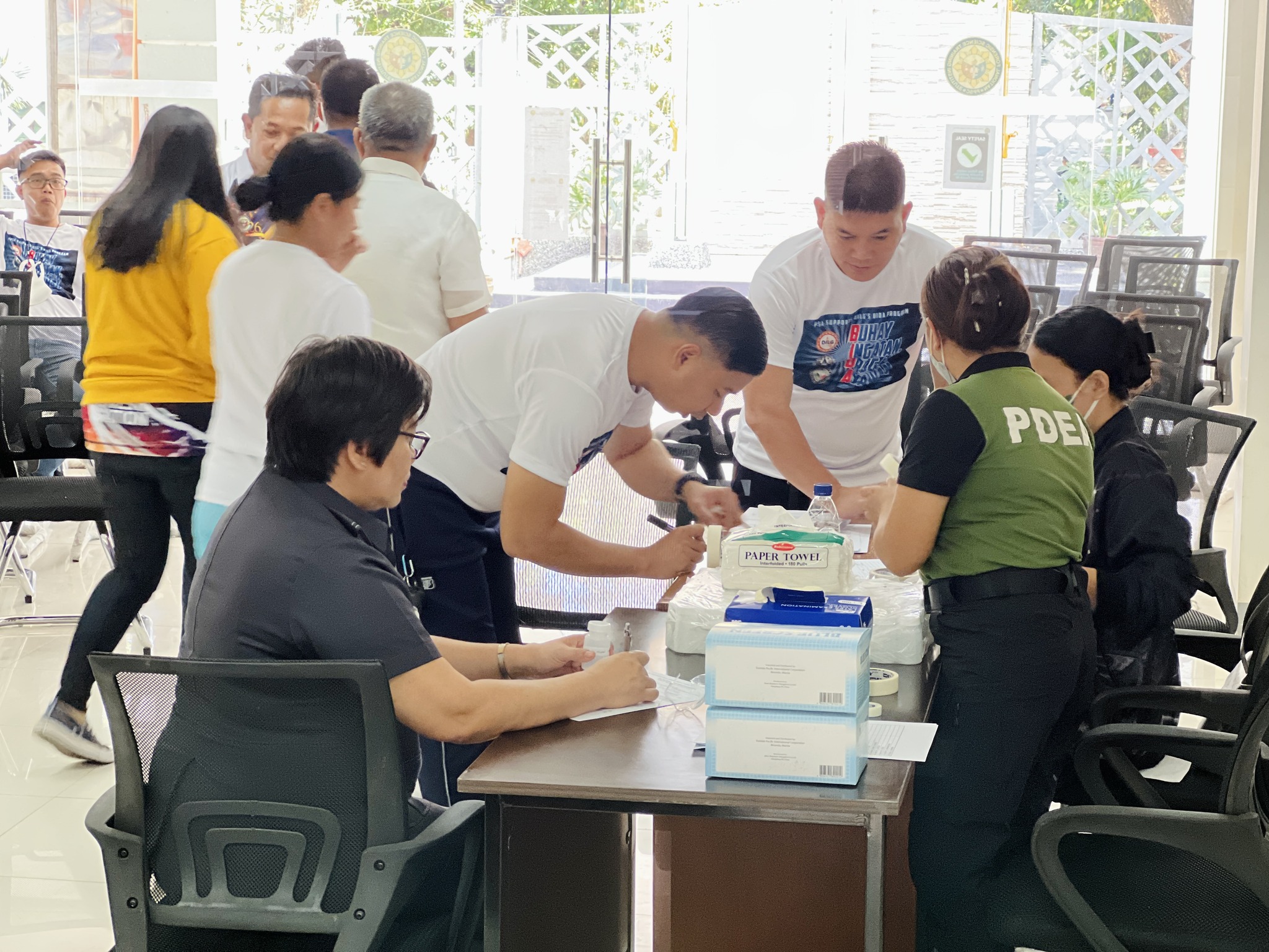 NFSTI conducted mandatory drug testing for all the personnel and cadets