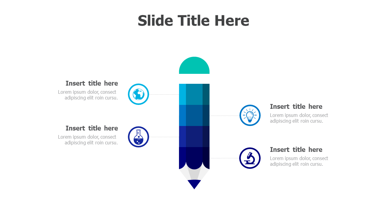 4 points pencil 34 & Slides