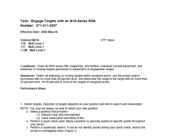 2018 WARRIOR TASKS Skill Level 1 PowerPoint Ranger, Premade